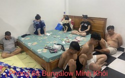 Phú Quốc: Nửa đêm đột nhập Bungalow phát hiện 10 nam nữ đang bay lắc