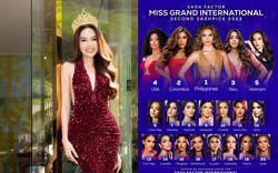 Lê Hoàng Phương nhận "tin vui" trước thềm Miss Grand International 2023, "vượt mặt" mỹ nhân Thái Lan?