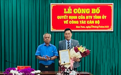 Tỉnh ủy Kon Tum công bố quyết định về công tác cán bộ tại Hội Nông dân tỉnh