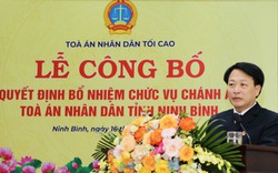 Chân dung tân Chánh án Tòa án Nhân dân tỉnh Ninh Bình Nguyễn Xuân Sơn