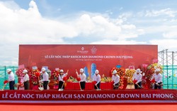 DOJILAND chính thức cất nóc tòa tháp khách sạn Diamond Crown Hai Phong