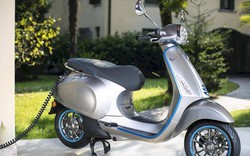 Lộ phiên bản chạy điện của xe tay ga Vespa tại Việt Nam