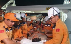 5 ngày cứu được 3 ngư dân Quảng Nam gặp nạn trên vùng biển thuộc khu vực quần đảo Trường Sa