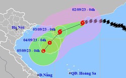 Thời tiết 2/9: Bão số 3 sắp đổ bộ Trung Quốc, ít ảnh hưởng Việt Nam