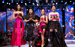 Hoa hậu Du lịch Việt Nam 2021 “chạm mặt” Hoa hậu Biển đảo Việt Nam 2022 tại Tuần lễ thời trang Thu Đông 2023 