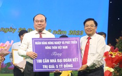 Agribank tài trợ 100 căn nhà "Đại đoàn kết" tại tỉnh Hậu Giang