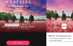 Cảnh báo thủ đoạn giả mạo website bán vé concert Westlife chiếm đoạt tài sản 