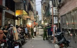 Cháy nhà có nhiều căn hộ cho thuê ở Cầu Giấy, Hà Nội