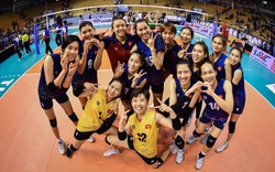 ĐT bóng chuyền nữ Việt Nam để thua 0-3 trước Trung Quốc ở bán kết