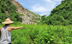 Người dân lo ngại hoạt động khai thác đá ảnh hưởng đến mồ mả tại thôn Đồng Om (Lương Sơn, Hòa Bình)