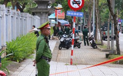 Đà Nẵng: Công an căng dây, phong toả tuyến đường vì "vật thể lạ" xuất hiện trước cổng trường