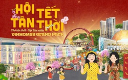 Dân Sài Thành rủ nhau lên đồ check-in “cháy máy” tại Tết “retro” Vinhomes Grand Park