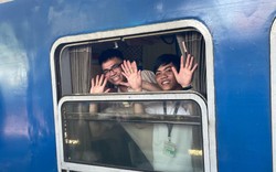 "Chuyến tàu mùa xuân" đầu tiên đưa sinh viên khó khăn về quê đón Tết