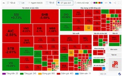 Giảm sâu 15,34 điểm, VN-Index mất mốc MA20