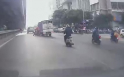 Vụ xe tải ép ngã xe máy trên đường Nguyễn Xiển: Nạn nhân bị tạm giữ phương tiện bao lâu?