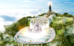 Đại tượng Phật Di Lặc bằng đá sa thạch nặng hơn 5.000 tấn sắp khai quang trên núi Bà Đen