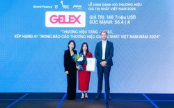 GELEX thăng hạng trong Top 100 thương hiệu giá trị nhất Việt Nam 2024