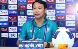 HLV Vũ Hồng Việt nói gì Thép Xanh Nam Định thiếu may mắn trước Bangkok United?