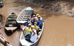 Nơi đáng sống ở Sóc Trăng là một cù lao bên dòng sông Hậu, đặc sản cá thòi lòi con to bự thế này đây