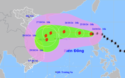 NÓNG: Chính thức đi vào Biển Đông, bão Trà Mi trở thành cơn bão số 6, đang tăng cấp trở lại