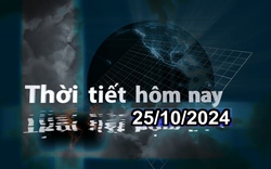 Thời tiết hôm nay 25/10/2024: Bắc Bộ sáng sớm trời lạnh, ngày nắng