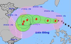 Tin mới nhất về bão Trà Mi: Rất phức tạp, đổi hướng 4 lần trước khi vào Biển Đông thành cơn bão số 6