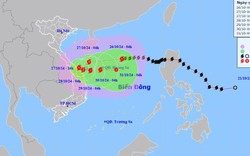 Cập nhật tin bão số 6 mới nhất: Cách quần đảo Hoàng Sa 230km, đang tiến thẳng hướng Quảng Trị - Quảng Nam