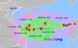 Tin bão số 6 mới nhất: Đường đi rất lạ, hiếm có, bão số 6 gây sóng biển có thể cao đến 9m