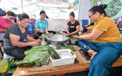 Thứ bánh nổi tiếng ở Thanh Hóa nghe tên rất tò mò, luộc bốc khói cả làng khen thơm