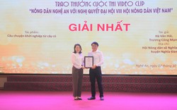 Trao giải cuộc thi video clip "Nông dân Nghệ An với Đại hội VIII Hội Nông dân Việt Nam"