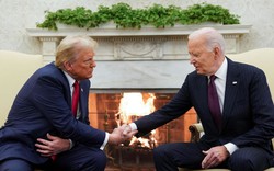 Ông Biden đón Tổng thống đắc cử Donald Trump tại Nhà Trắng