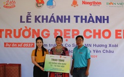 "Trường đẹp cho em" - ước mơ của cô trò điểm trường Co Sáy đã thành hiện thực