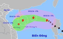 Dự báo chi tiết về cường độ và hướng đi của bão số 9, không khí lạnh đang di chuyển chậm