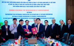 C.P Việt Nam và PSAV ký kết hợp tác chuyển đổi hệ thống lương thực thực phẩm theo hướng minh bạch, trách nhiệm bền vững