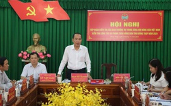 Phó Chủ tịch Thường trực Hội NDVN Phan Như Nguyện kiểm tra công tác Hội, phong trào nông dân tại Đồng Tháp