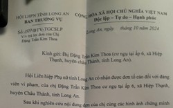 Long An: UBKT Huyện ủy Châu Thành trả lời đơn tố cáo "Chủ tịch UBND xã nhiều lần bạo hành vợ"