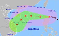 Tin bão Yinxing mới nhất: Bão Yinxing đang rất mạnh trên biển, giật cấp 17, liệu có đổ bộ vào đất liền Việt Nam?