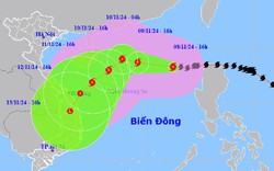 Tin bão số 7 mới nhất: Còn cách Hoàng Sa 480km, hướng thẳng vùng biển Quảng Trị - Quảng Ngãi, vẫn giật cấp 17