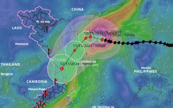 Tin bão mới nhất: Bão số 7 còn cách Hoàng Sa 335km, hướng thẳng vùng biển Quảng Trị - Quảng Ngãi, đang mạnh cấp 14