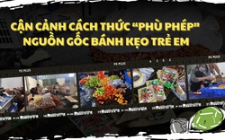 Clip: Cận cảnh cách thức "phù phép" nguồn gốc bánh kẹo trẻ em