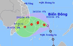 NÓNG: Áp thấp nhiệt đới đang mạnh lên, giật cấp 9, đêm nay, biển Đông khả năng đón bão số 10