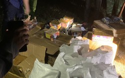 Bắt tạm giam đối tượng tàng trữ hơn 1 tấn pháo nổ trong trang trại nuôi gà ở Long An 