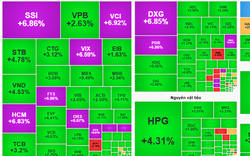 Dòng tiền bất ngờ đổ mạnh vào thị trường, cổ phiếu chứng khoán đua nhau "đóng trần"