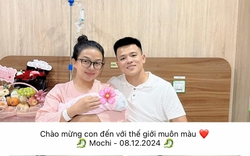 Ngôi sao CLB CAHN từng thi đấu ở Nhật Bản đón con đầu lòng