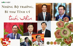 Infographic: Chân dung những Bộ trưởng, Bí thư Tỉnh uỷ tuổi Thìn