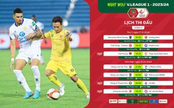 Lịch phát sóng trực tiếp vòng 9 V.League 2023/2024