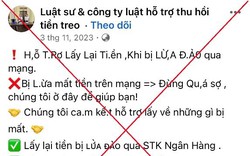 Bị lừa 200 triệu đồng trên mạng, người phụ nữ tìm luật sư hỗ trợ đòi lại tiền lại bị lừa tiếp