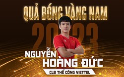 Hoàng Đức tiếc nuối nhất điều gì trong đêm giành Quả bóng vàng Việt Nam 2023?