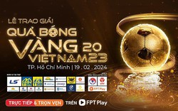 [TRỰC TIẾP] Lễ trao giải Quả bóng vàng Việt Nam 2023