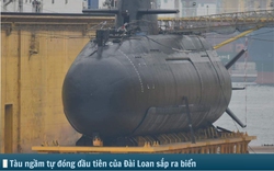 Hình ảnh báo chí 24h: Chiêm ngưỡng tàu ngầm tự đóng của Đài Loan sắp ra biển